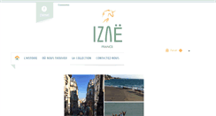 Desktop Screenshot of izae.fr