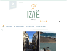 Tablet Screenshot of izae.fr